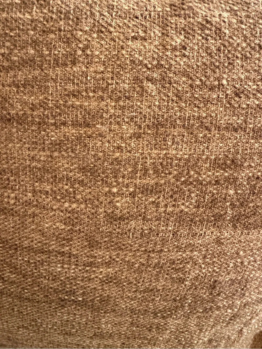 Restoration Hardware silk/ linen burnt Carmel Savah  collection covers